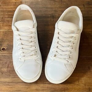 Saint Laurent Andy Low Optic White Sneakers